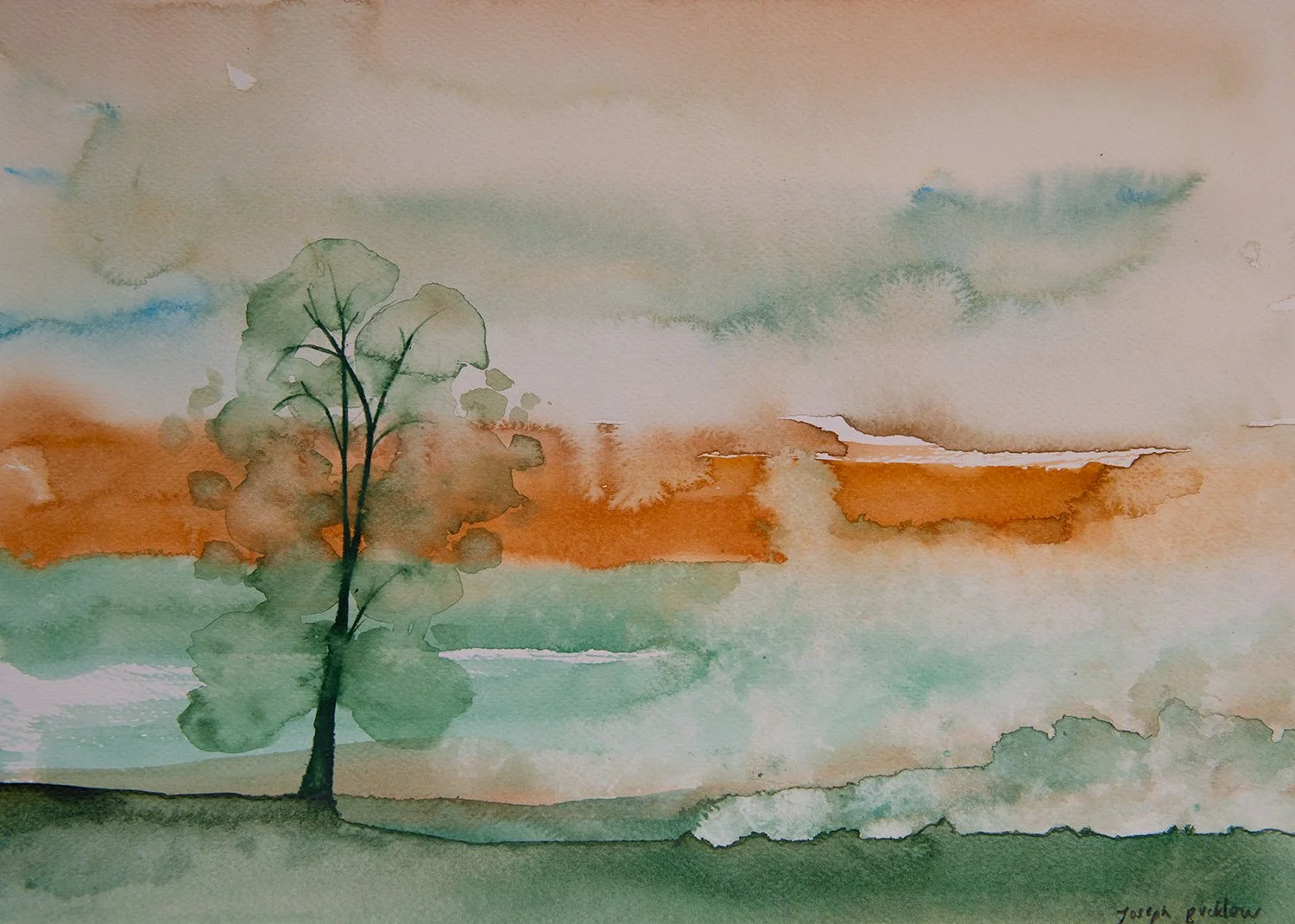 Autumn journal XXIII • Watercolour on paper • 30 x 42 cm. Sept 2026. 