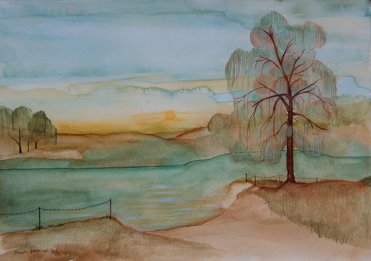 Autumn Journal 28 • Watercolour on Paper • 30 x 42 cm. Sept 2026
