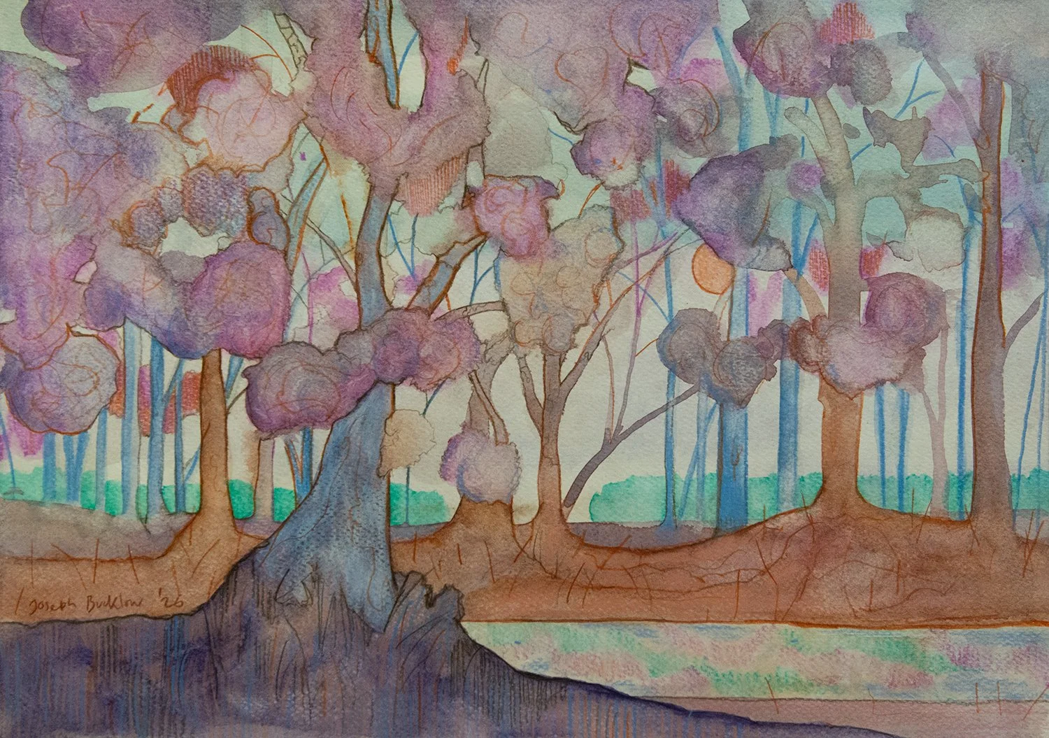 Autumn Journal 36 • Watercolour on Paper • 30 x 42 cm. Sept 2026.