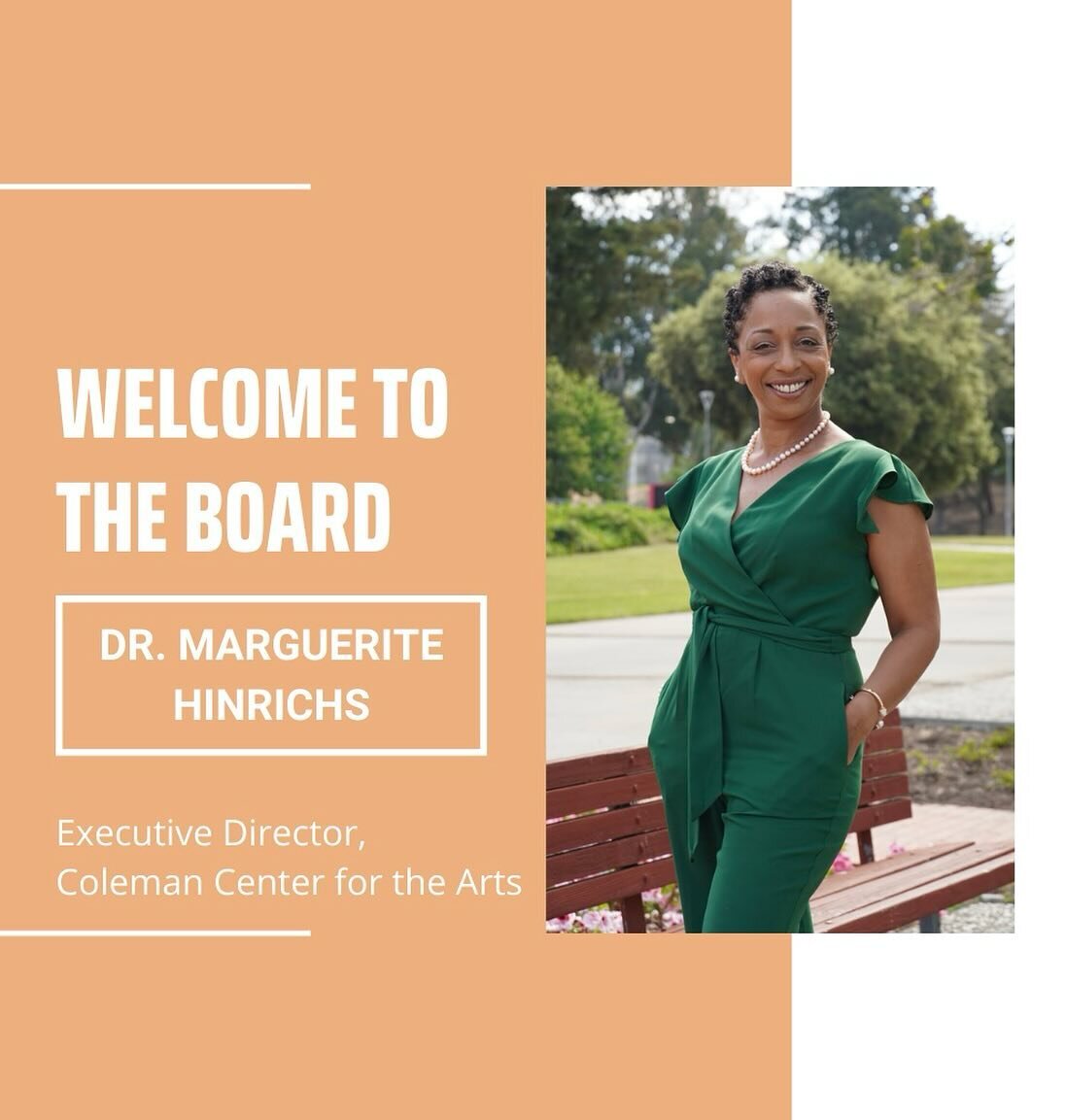 Let&rsquo;s give a warm welcome to DR. MARGUERITE HINRICHS, the newest member of Board of Directors at Gather Hear, Inc. 🥳🥳🥳

&ldquo;Dr. M&rdquo; @theprlady is the executive director of Coleman Center for the Arts @ccayork in rural York, Alabama. 