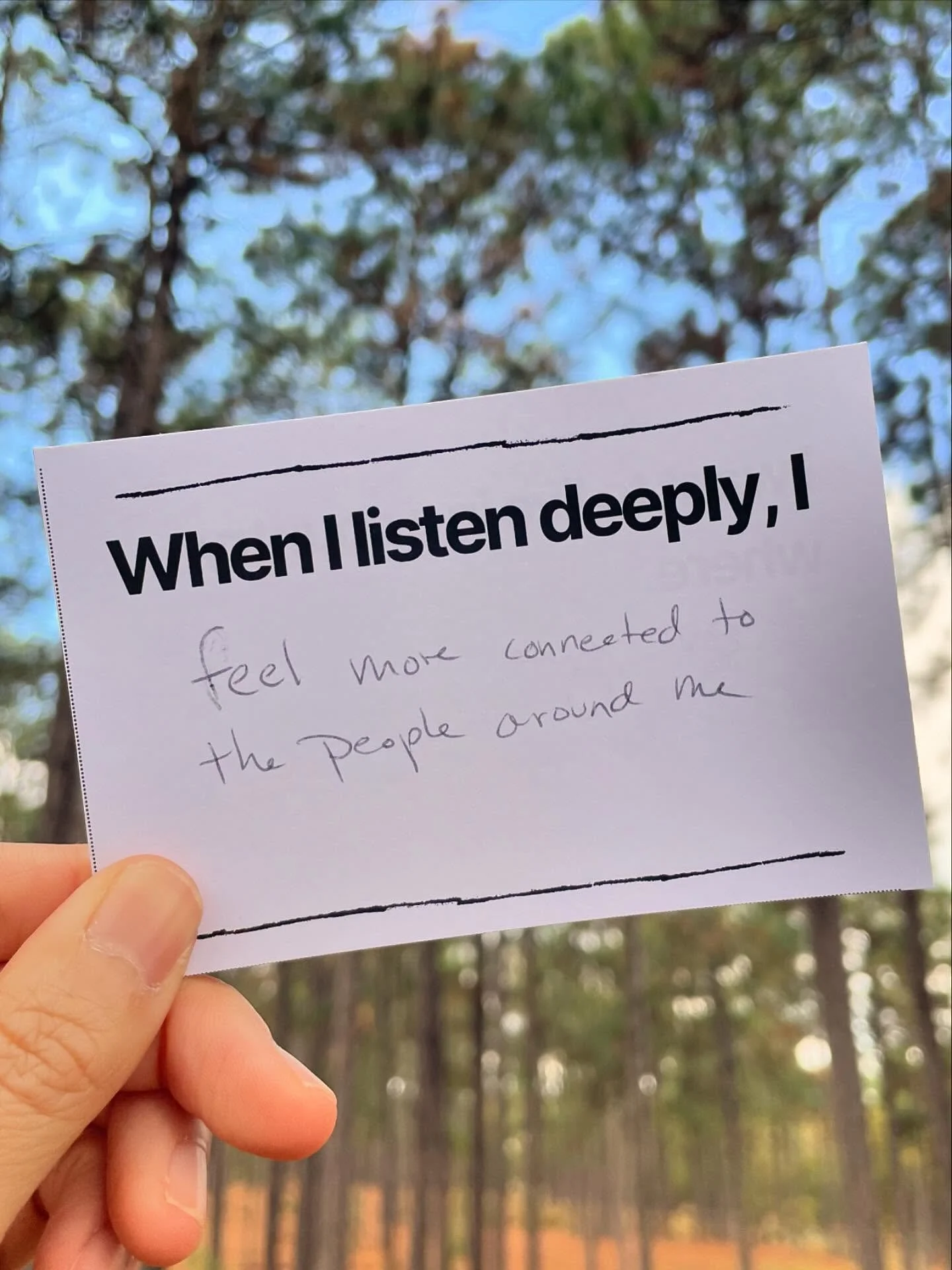 Collected from audience members of Gather Hear NC.