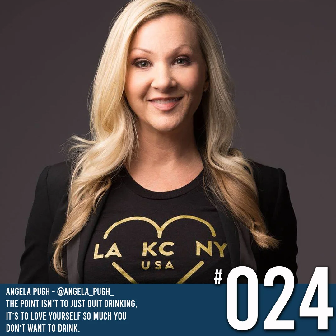 Coming Clean Podcast - Episode 24 Angela Pugh - The point isn’t to just quit drinking, it’s to love yourself so much you don’t want to drink.