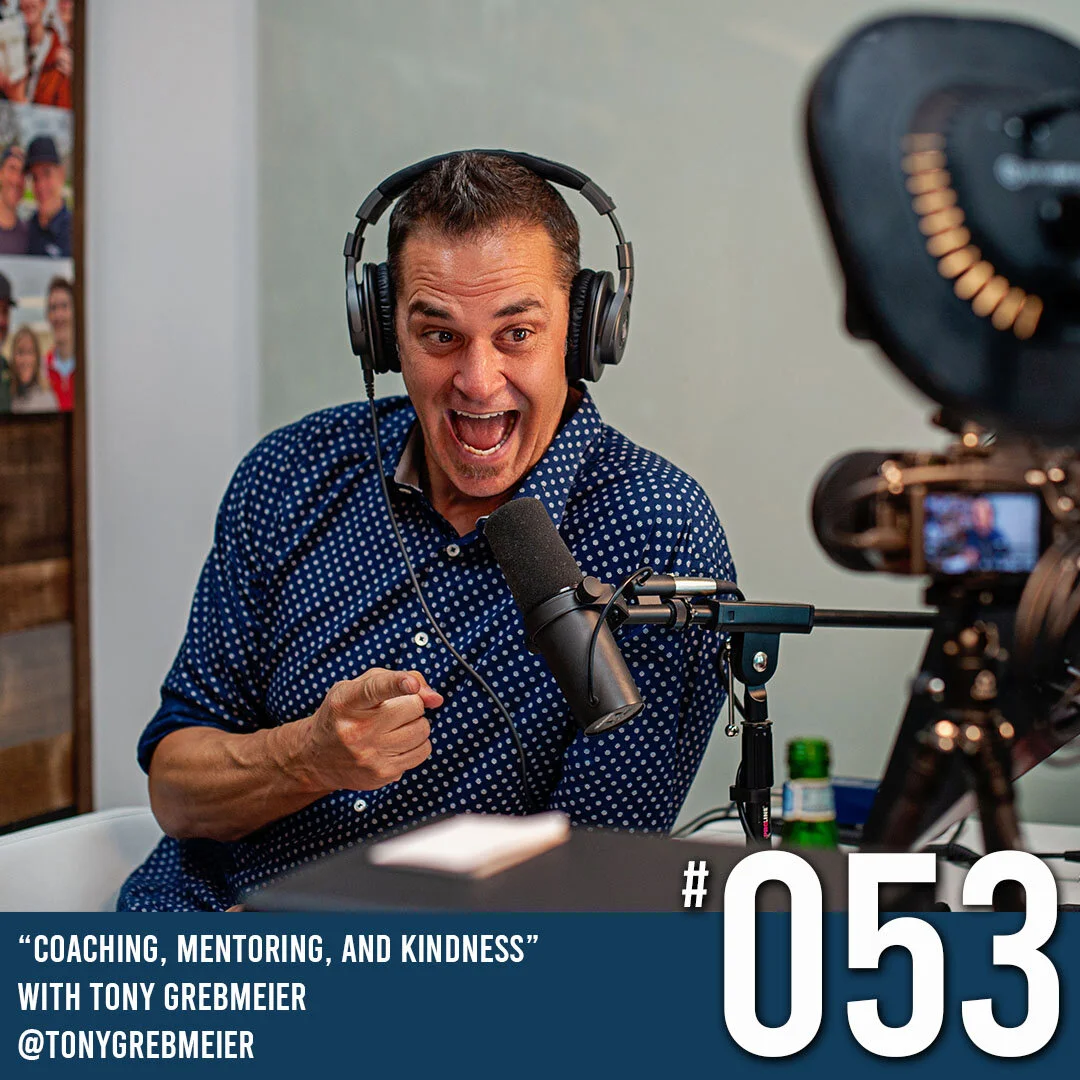 COMING CLEAN PODCAST SEASON 2 - EPISODE 53 TONY GREBMEIER: "COACHING, MENTORING, AND KINDNESS"