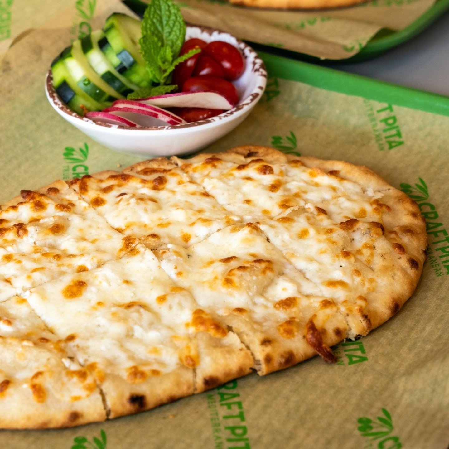 Who doesn&rsquo;t love flatbreads?⁠
⁠
Choose from cheese or zataar or even make it half &amp; half!⁠
⁠
Perfect to share with your friends 😉⁠
.⁠
.⁠
.⁠
.⁠
.⁠
#flatbreads #zataar #houston #houstonfood #picoftheday #delicious #foodlover #timetoeat #nomn