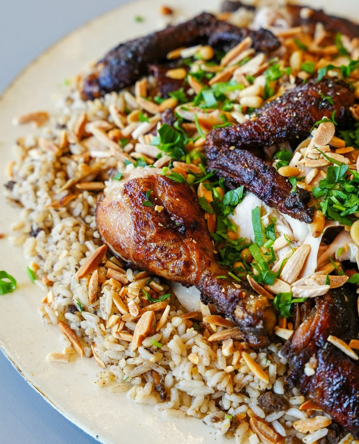 Pre-Order your holiday meal and pick it up 12/23 to serve on 12/24 or 12/25. We have several take and bake options for you to celebrate this holiday season:⁠
⁠
- Shawarma Lamb Leg - shawarma marinated lamb leg, served with Lebanese rice⁠
⁠
- Shawarma