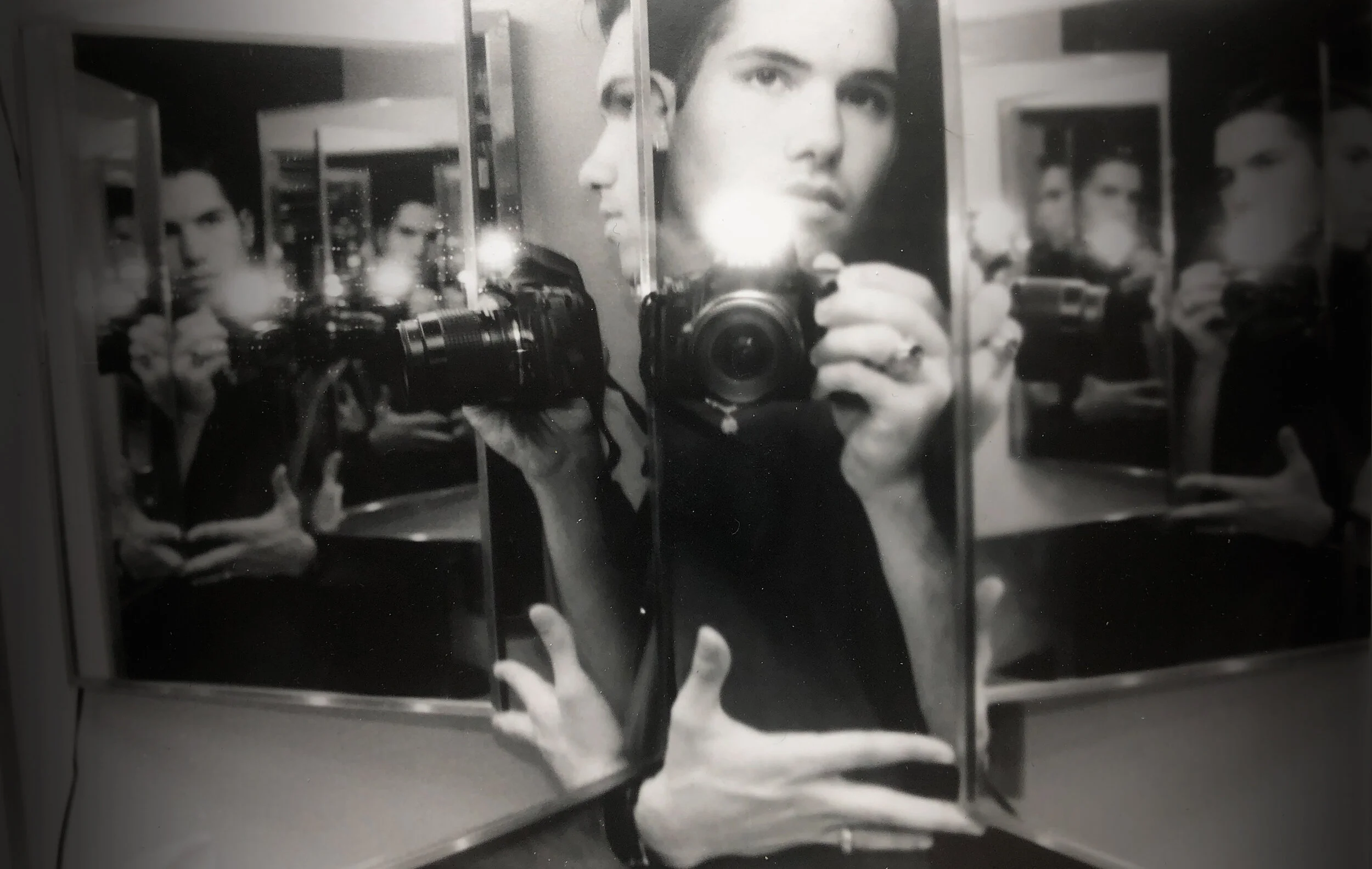  Reflections Intro to Photography  |  Self-portrait 