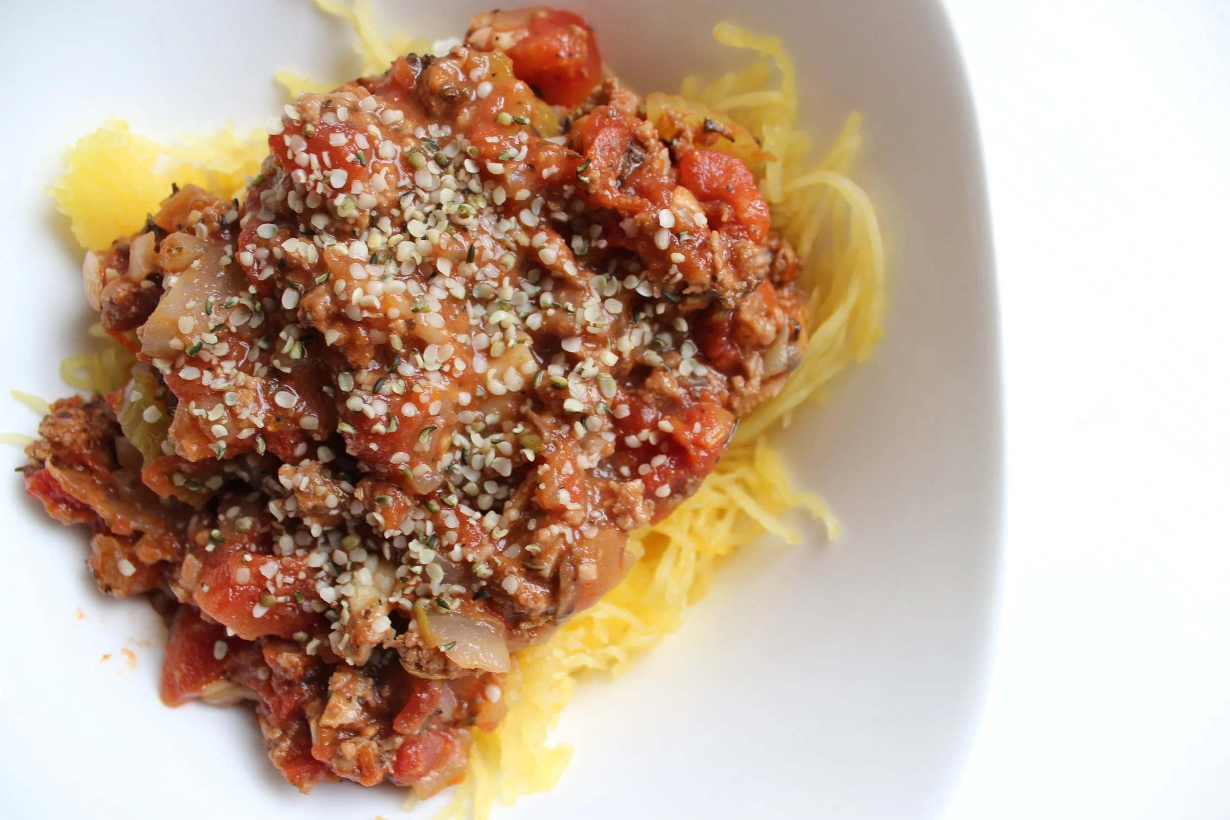Spaghetti Squash Bolognese