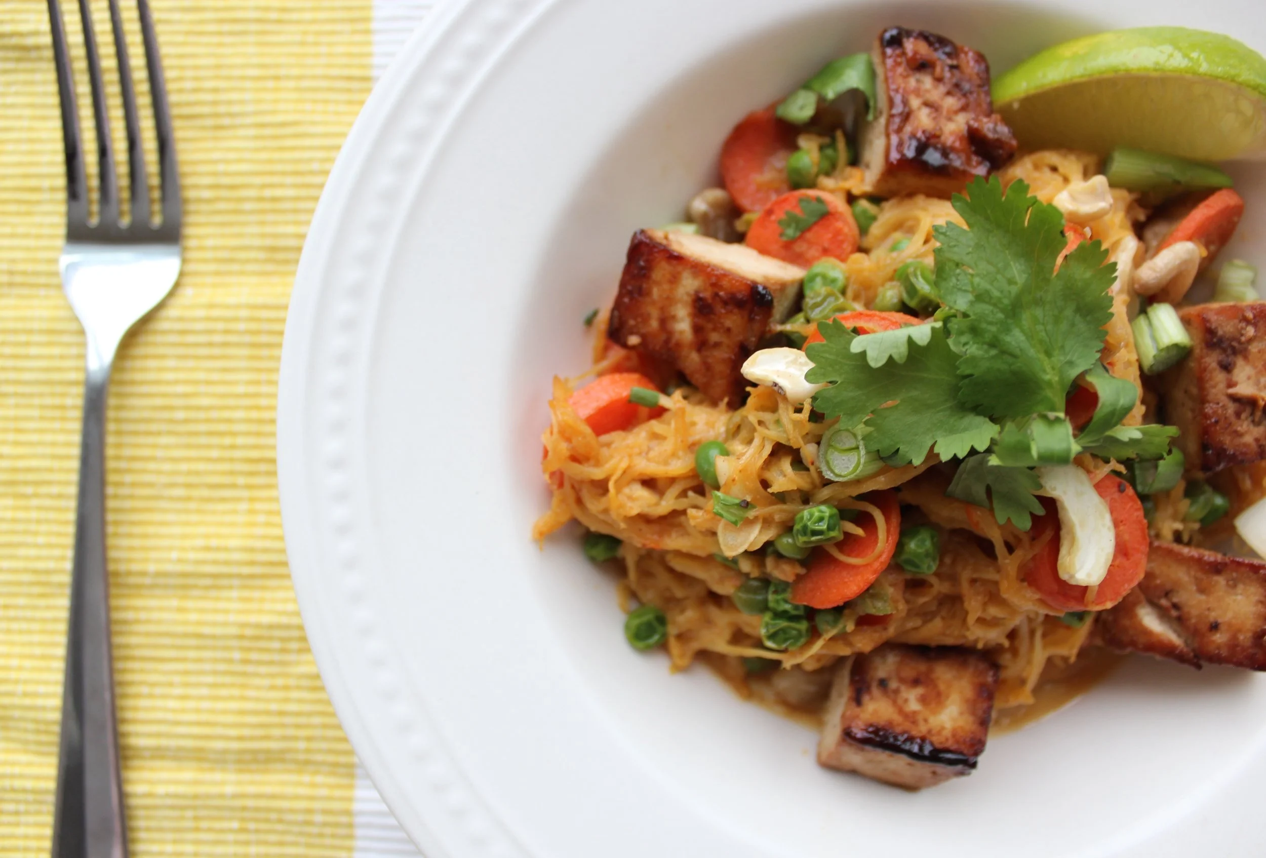 Spaghetti Squash Pad Thai