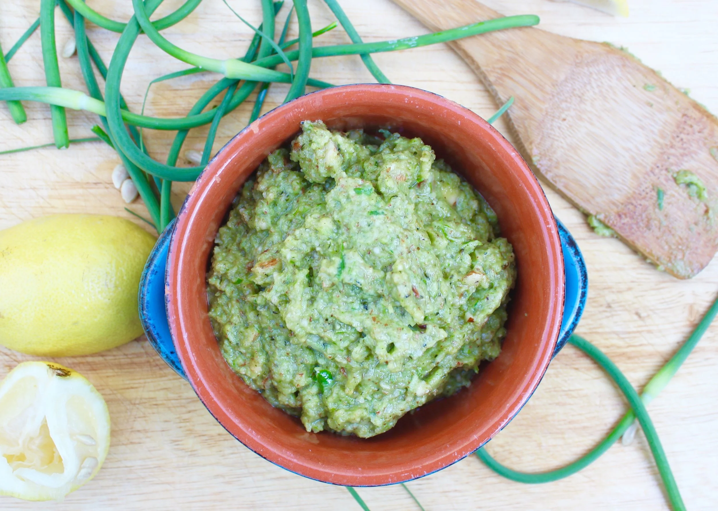 Garlic Scape Pesto