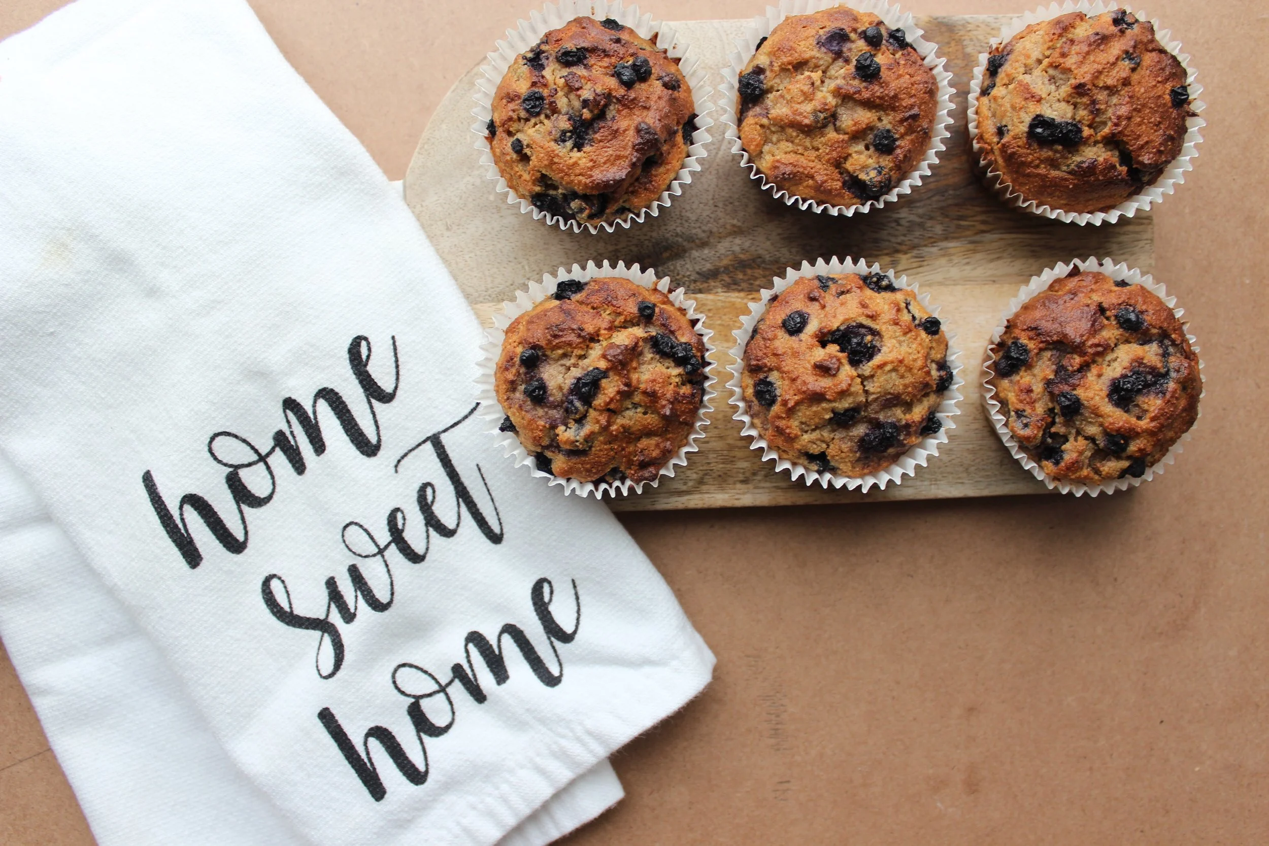 Best Ever Blueberry Banana Muffins