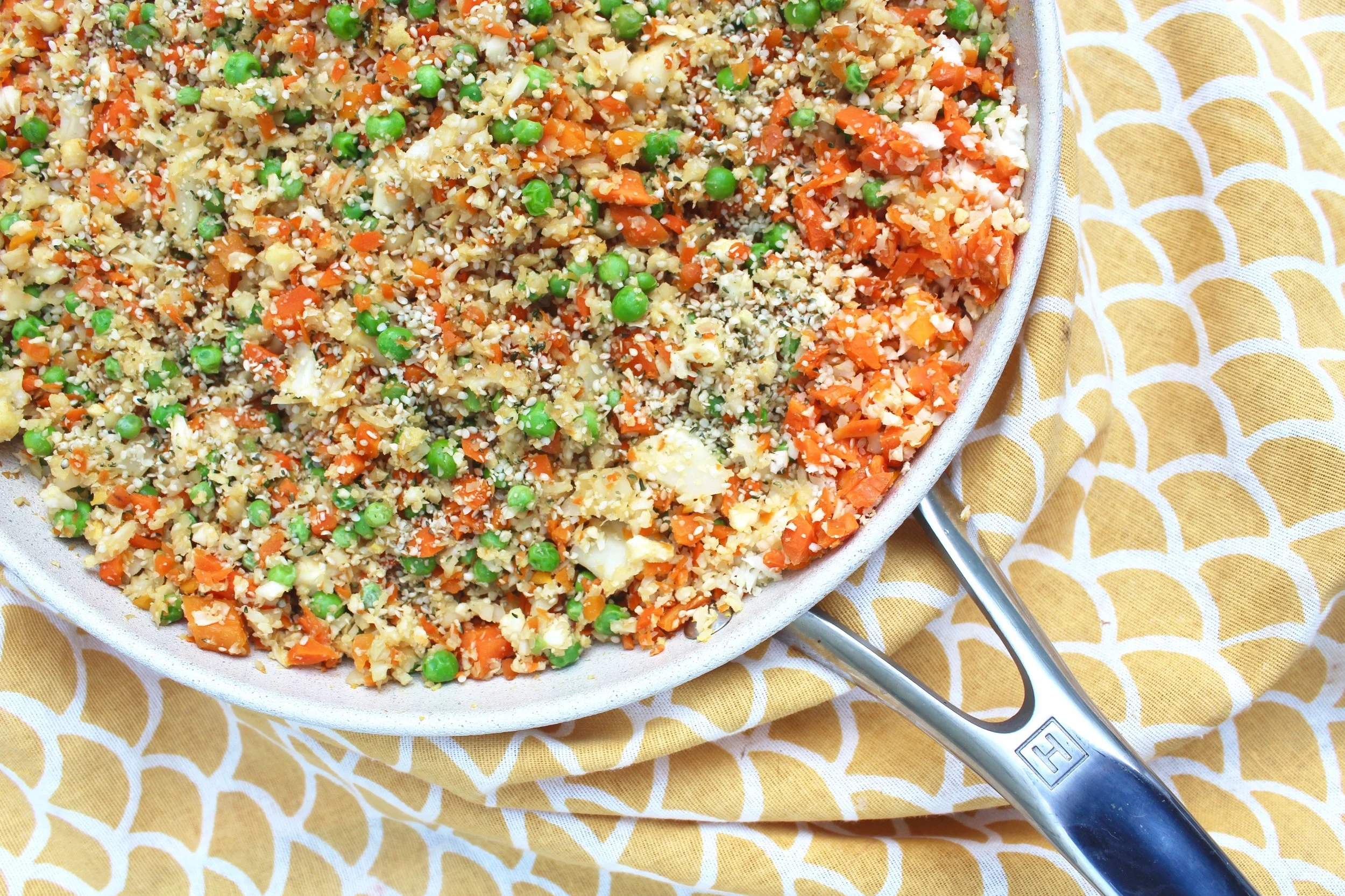 Cauliflower Veggie Fried Rice