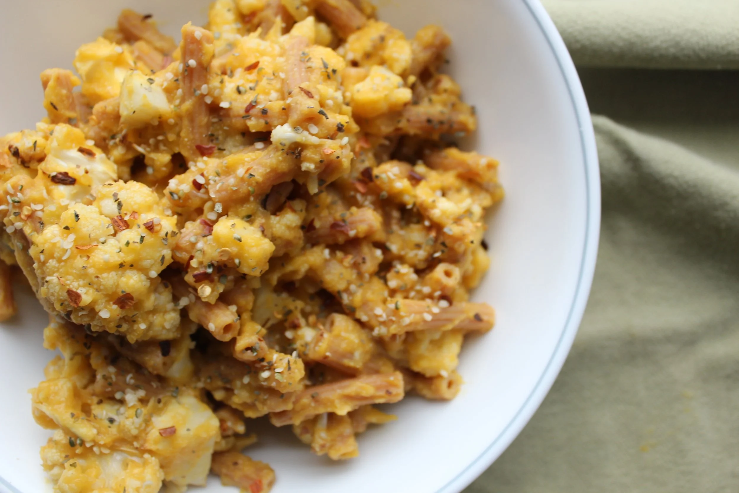 Grainless Pumpkin Mac &amp; Cheese