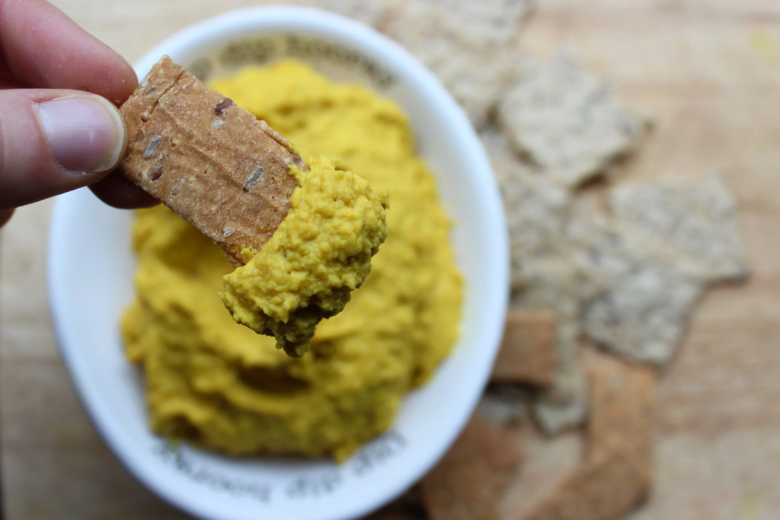 Turmeric Curry Hummus