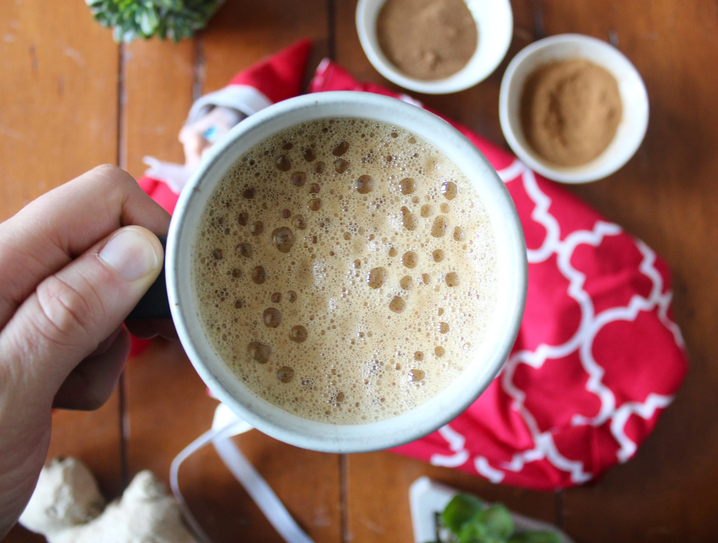 Homemade Gingerbread Latte