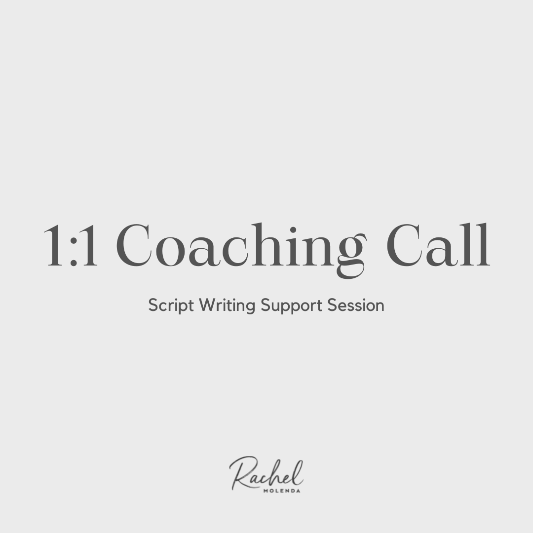Script Writing Support Session (45 minutes)