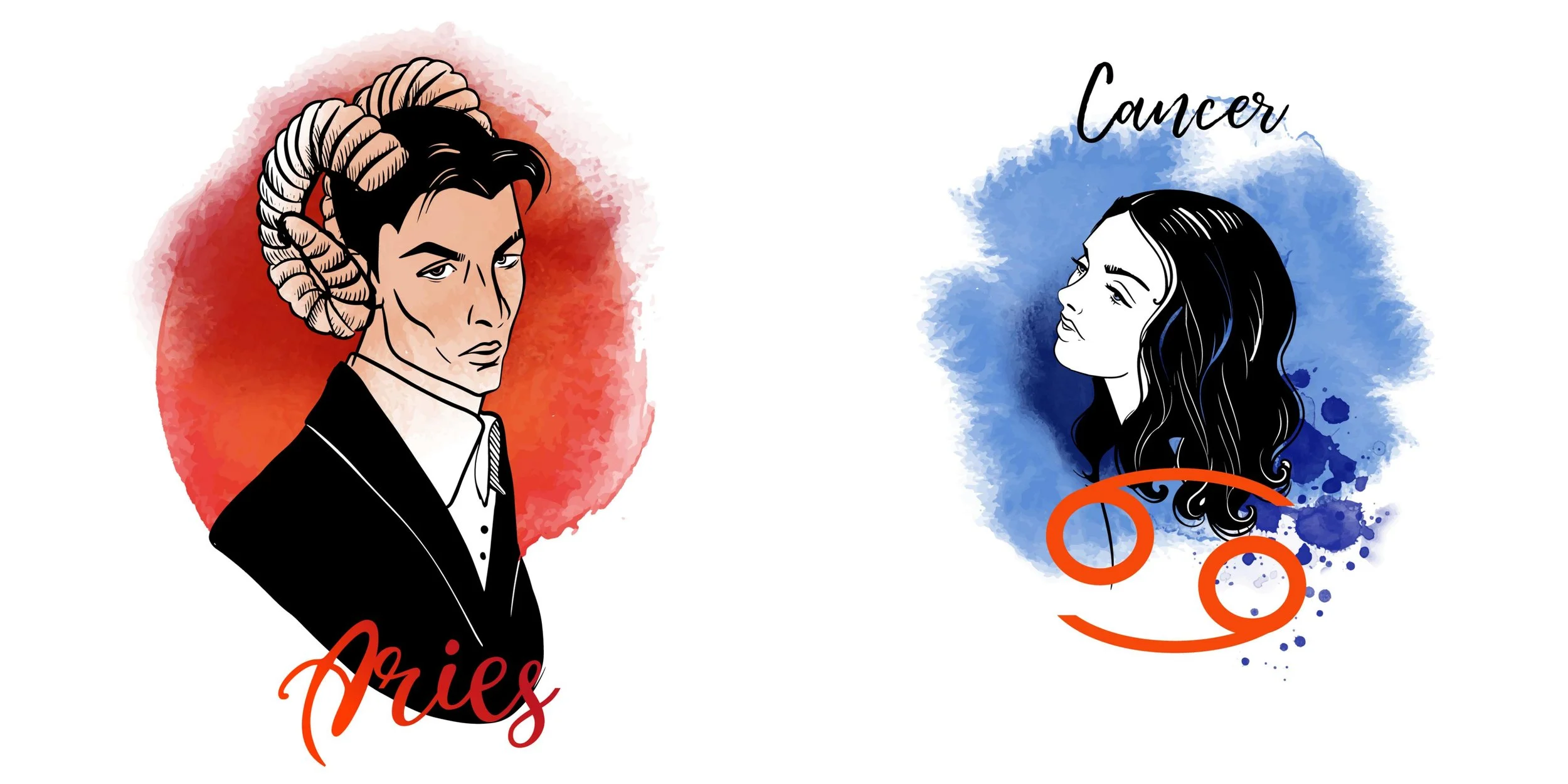 Aries Man and Cancer Woman