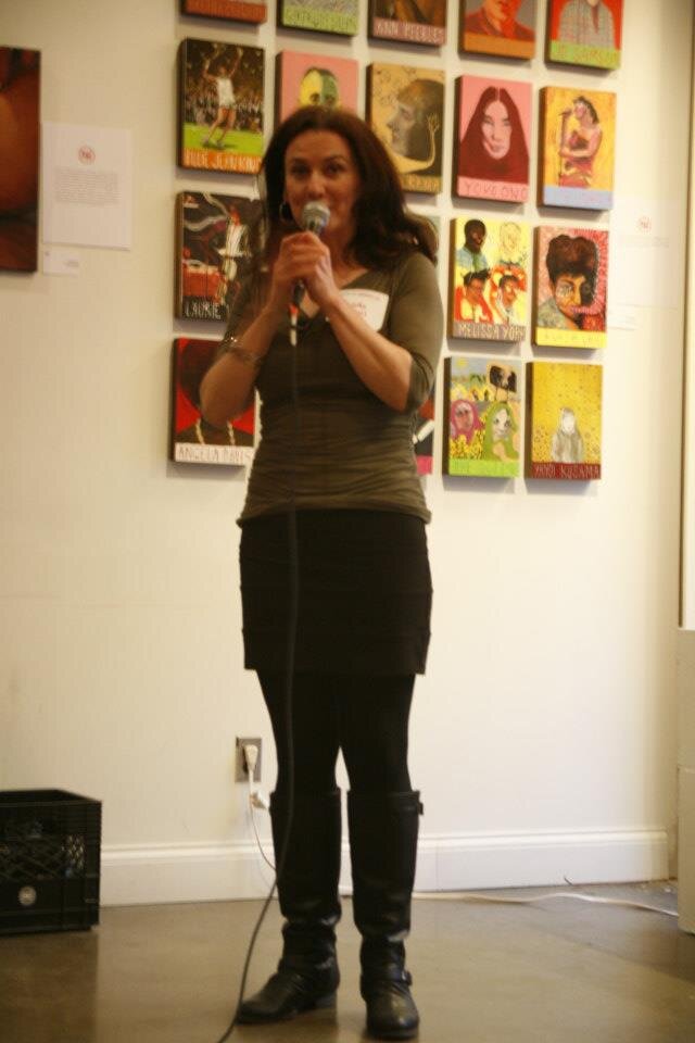  Wanda Carol performs an excerpt from her story telling piece  A Road Less Graveled  