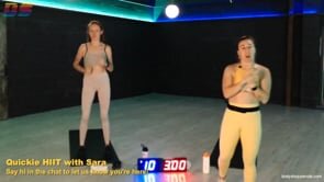 Quickie HIIT w. Sara (5/9)