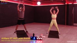 HIIT w. Daniel (4/23)
