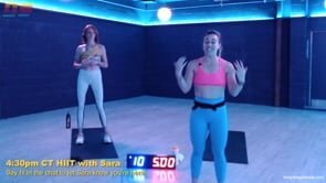 HIIT '90s Theme' w. Sara (4/22)
