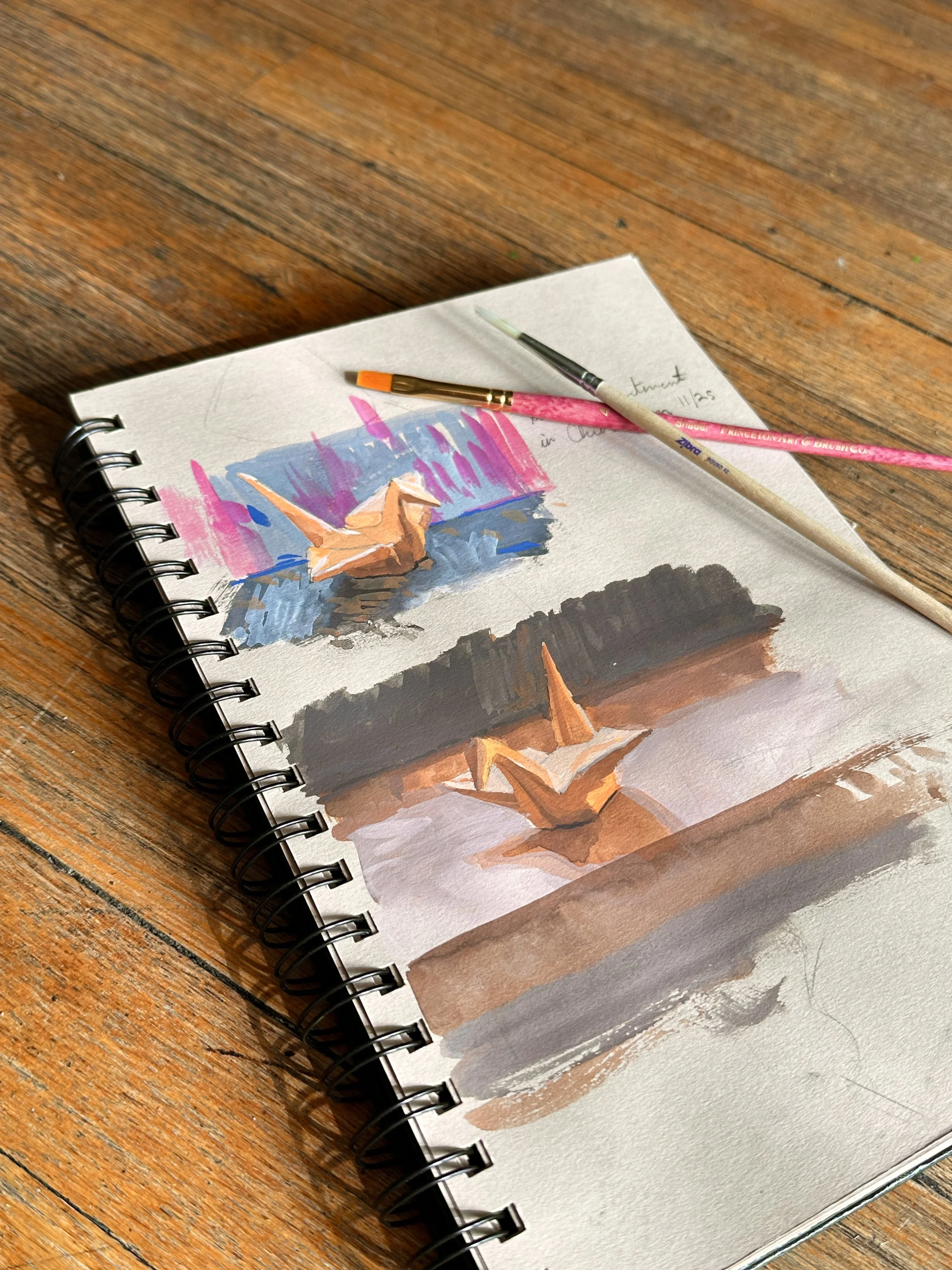 Intro to Sketchbooking (4 Weeks, March)