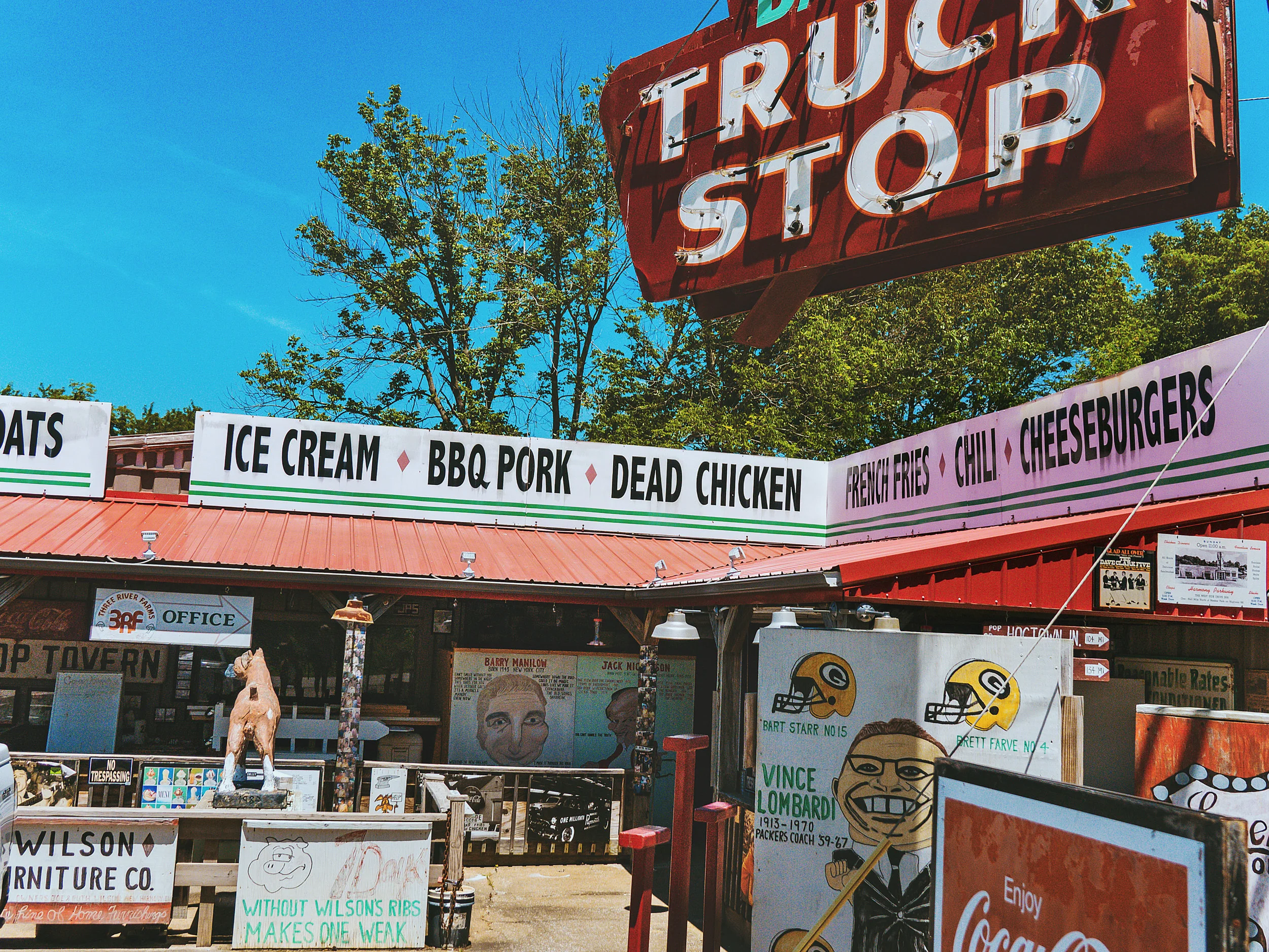 Old Signs Galore at Wilsons General Store