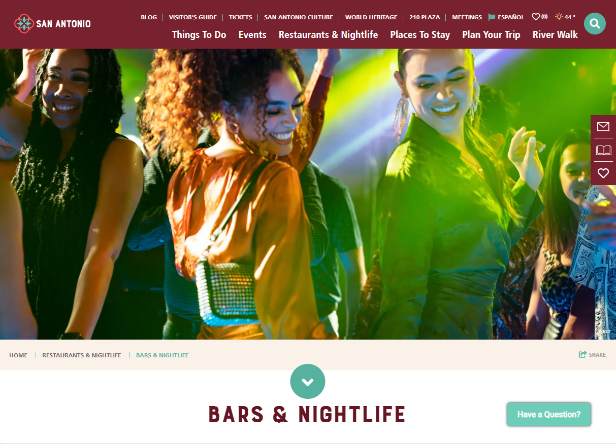 1902 Club - San Antonio Tourism