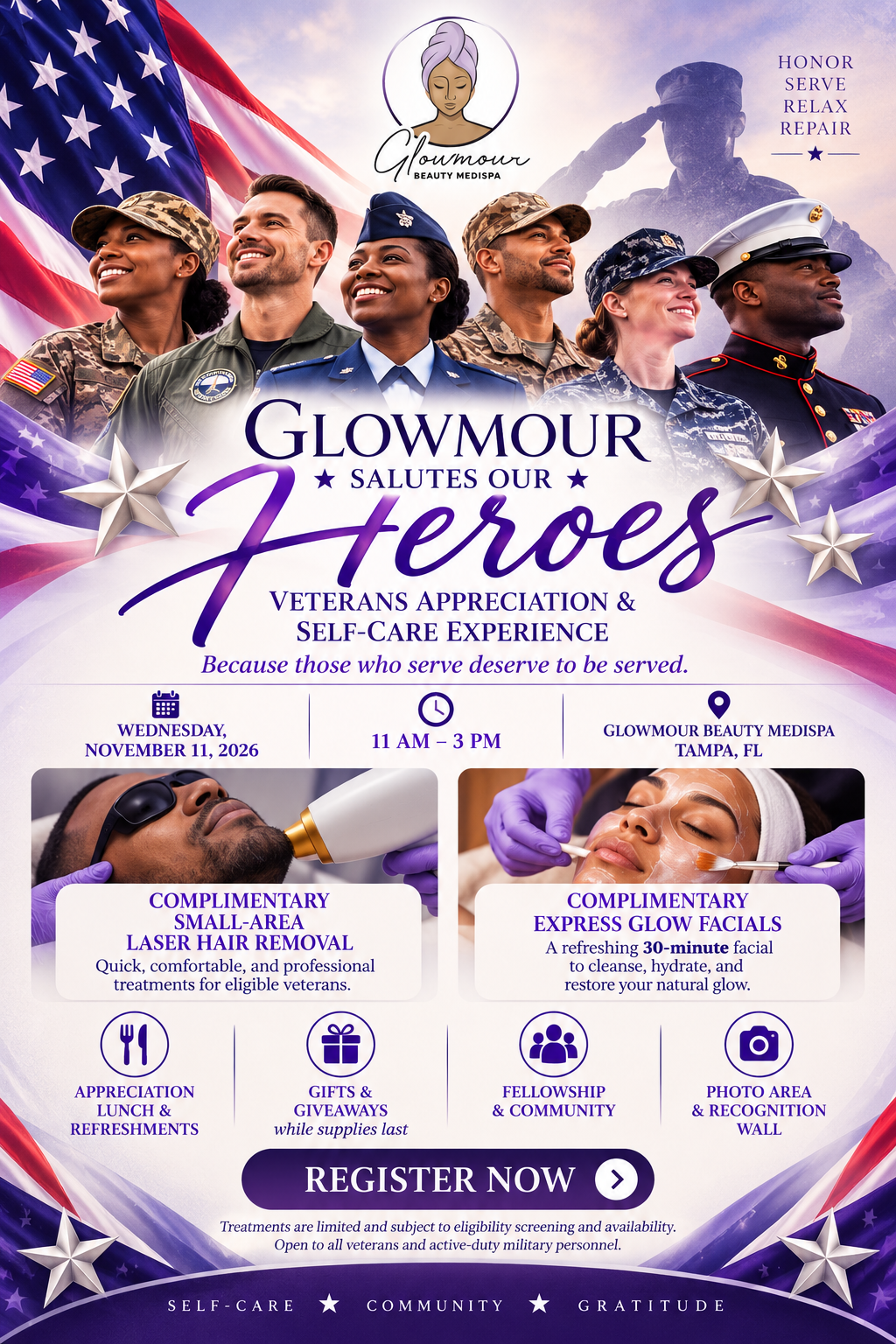 Veterans Day Tampa Event