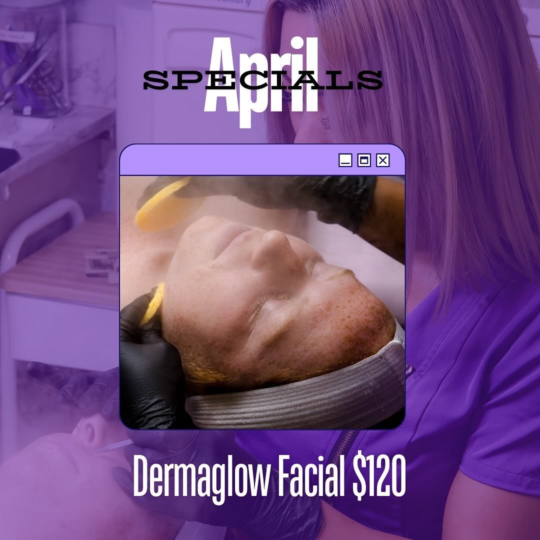 April showers bring May flowers, but at Glowmour Beauty, they also bring incredible deals! Don&rsquo;t miss out on our April special: get a Dermaglow Facial for only $120! 💖✨ #AprilSpecial #GlowingDeals