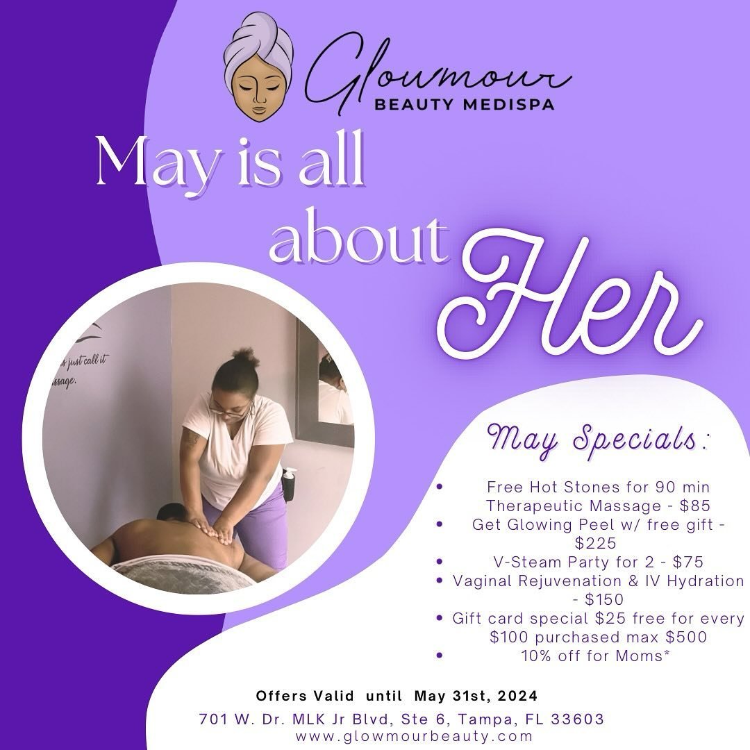 May Serenity Awaits: Explore Our Captivating Spa Specials!

Available now until the end of May! Link in bio to book your appointment!