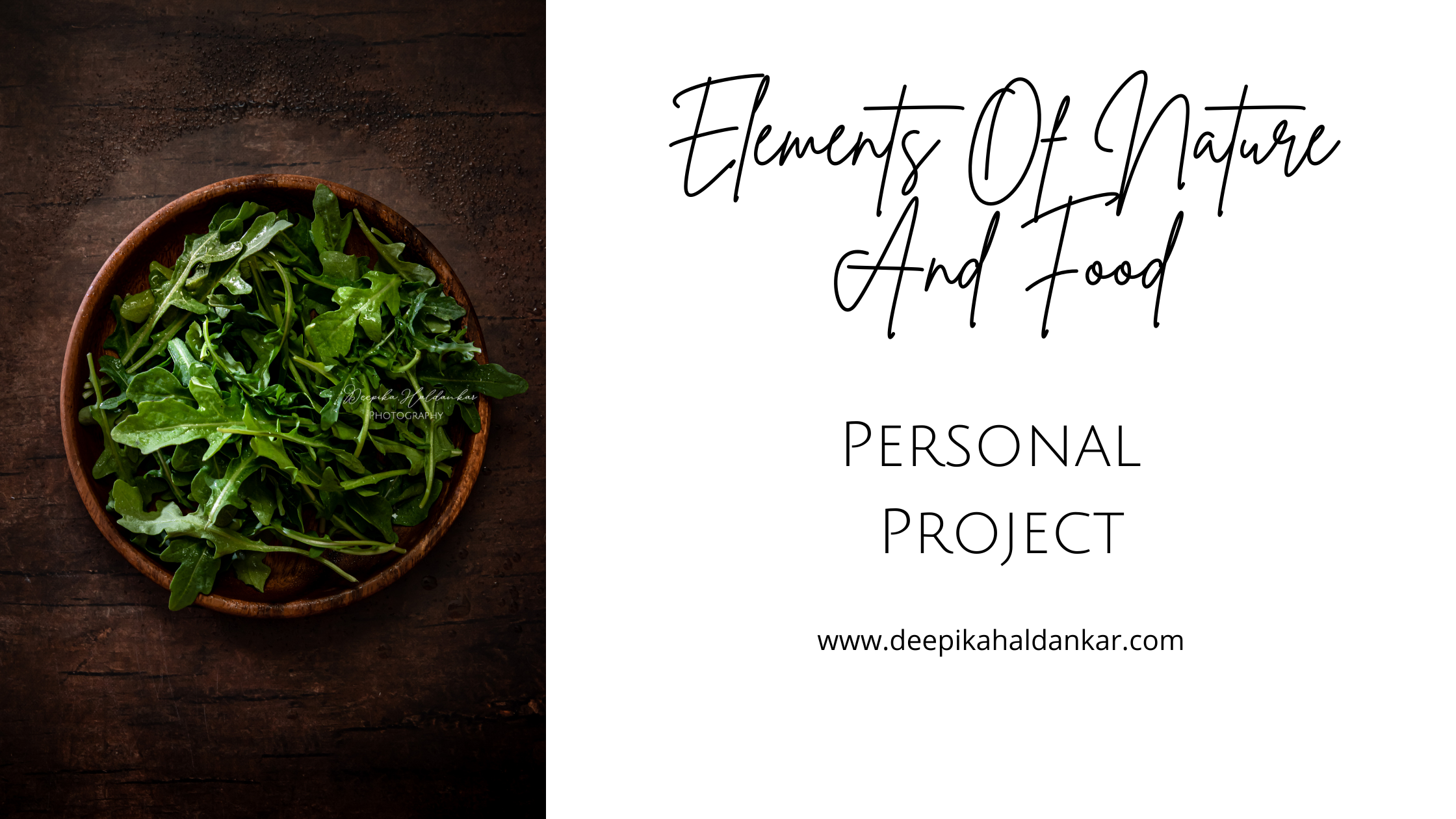 Elements Of Nature And Food — Deepika.Haldankar - Food And Product