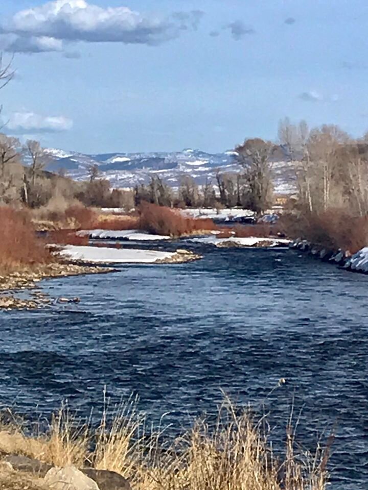  winter on the white river     