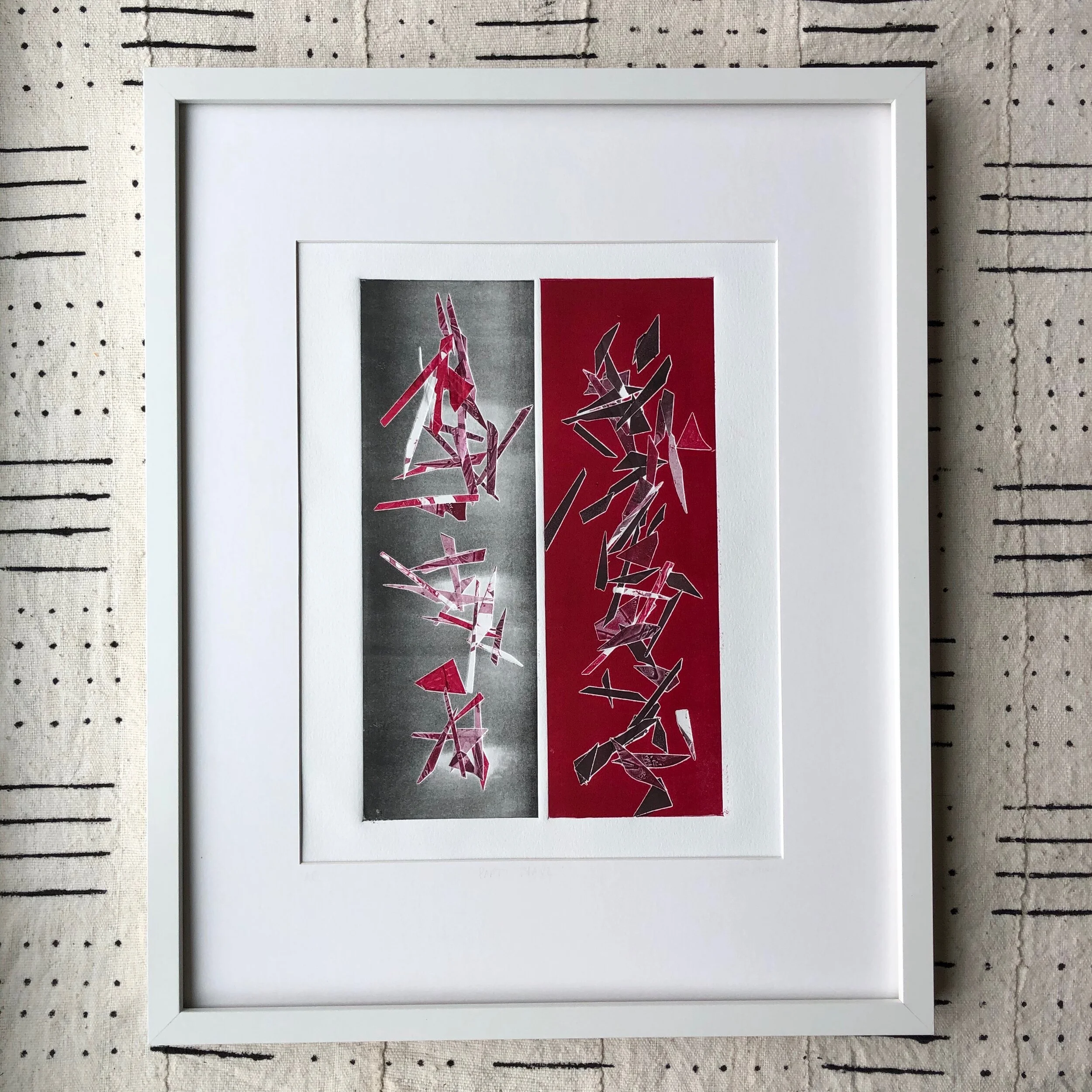 Scattered Black &amp; Ruby | Original