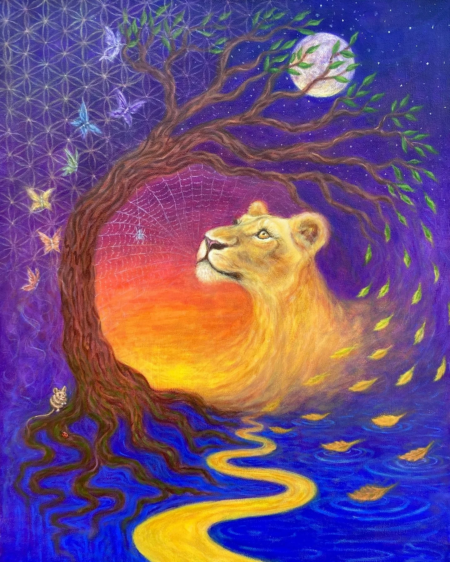 ✨

May there be strength in your stride and light on your path with every step into the unknown.

May you walk with steady grace &mdash; rooted in where you&rsquo;ve been, trusting where you&rsquo;re going.

And like the Lioness, may you carry courag