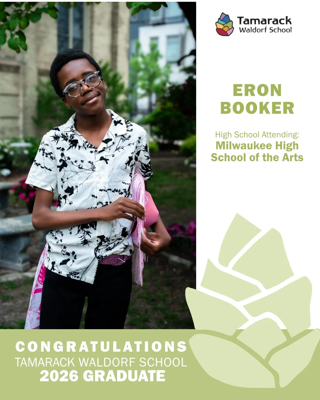 🌿 From curious children to confident young adults, Tamarack's 8th Grade Class of 2026 has grown in remarkable ways. We celebrate their accomplishments and the promise they carry into the future. Congratulations, graduates! #WaldorfEducation