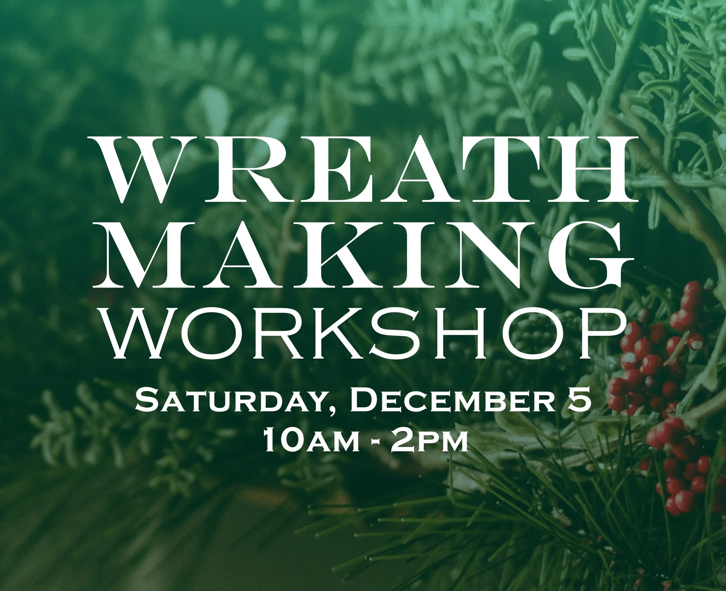 Wreath Making Workshop