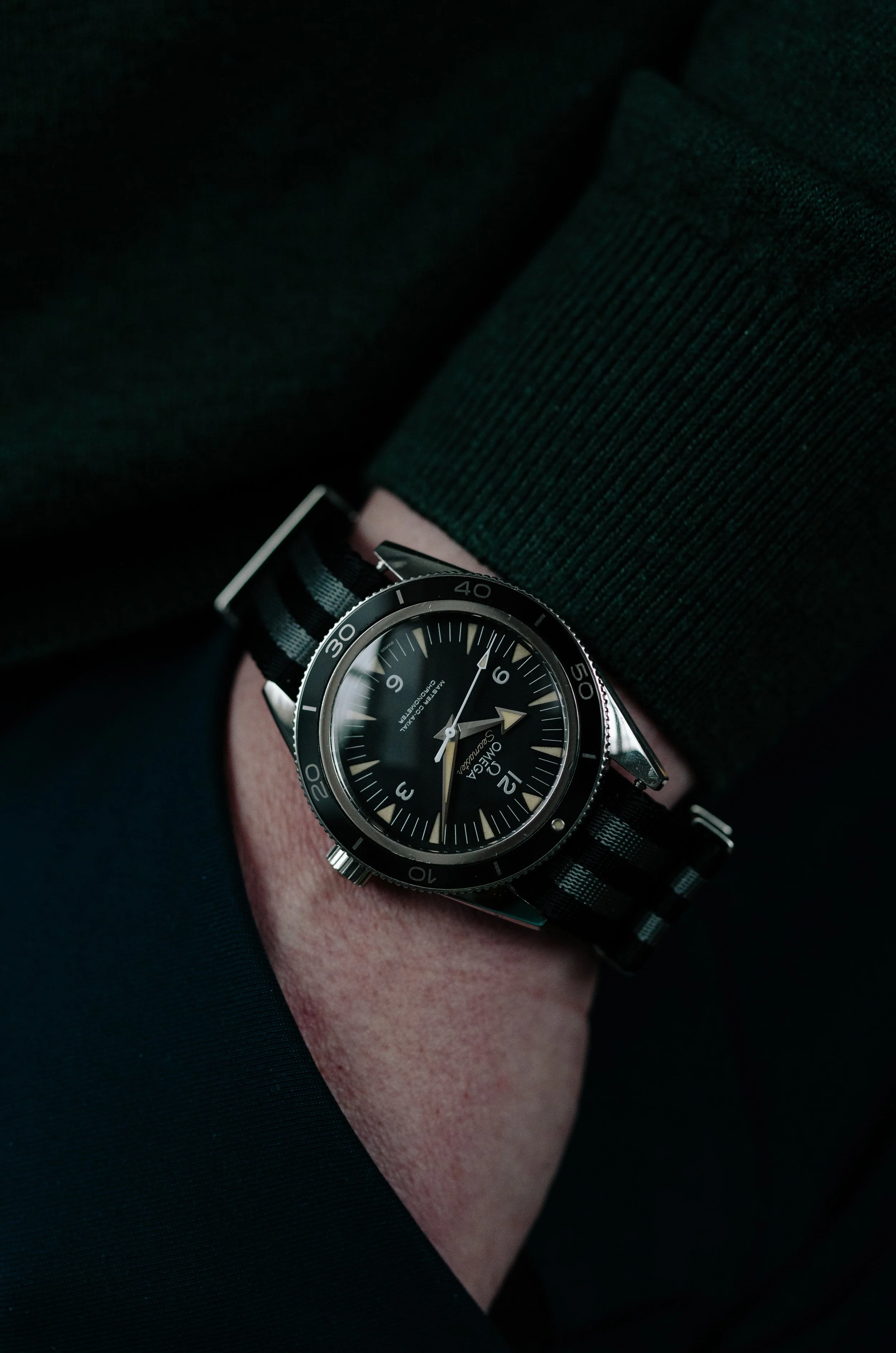 omega seamaster 300 on nato