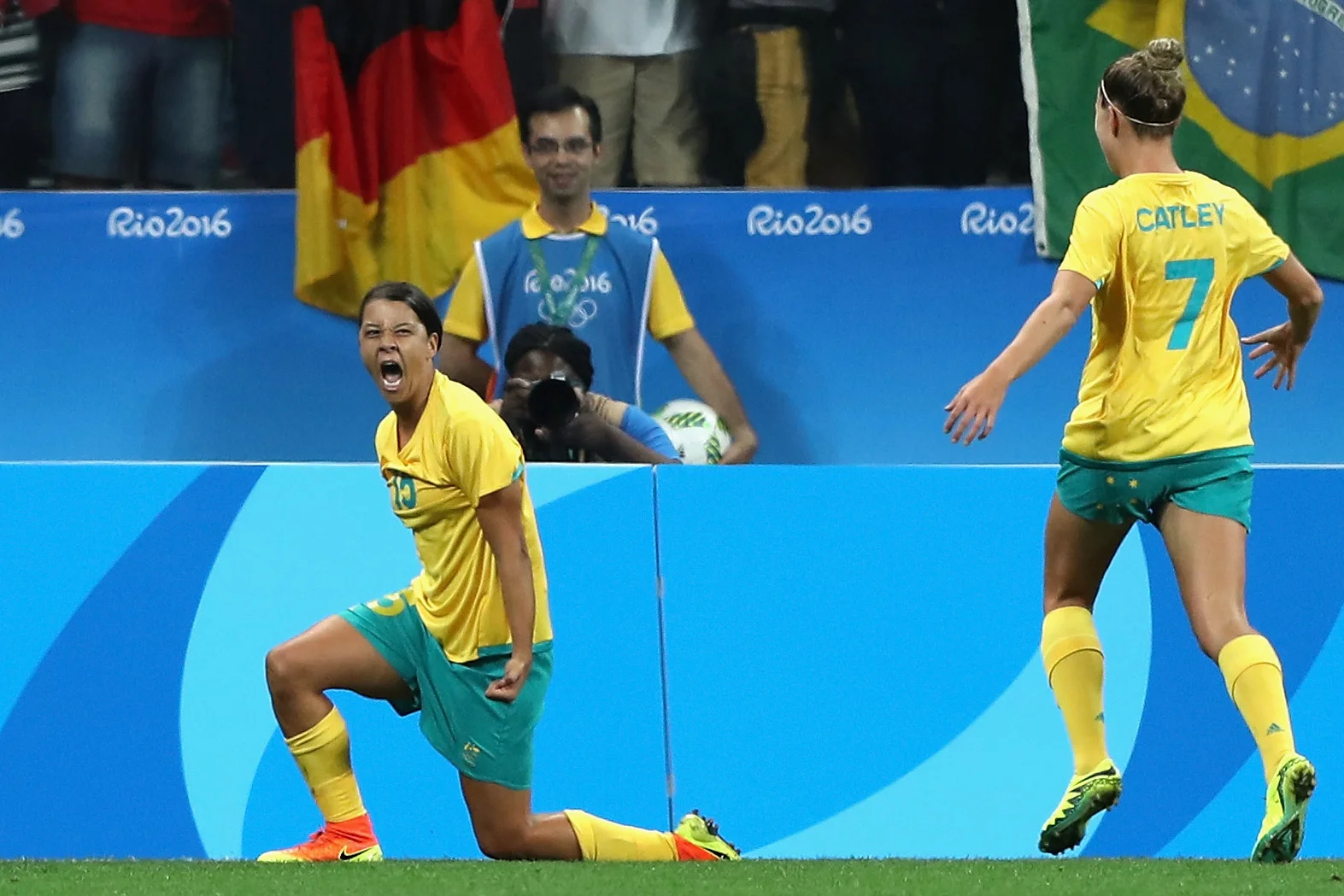 Arrow Liver: Australian footballer, Olympian Samantha Kerr