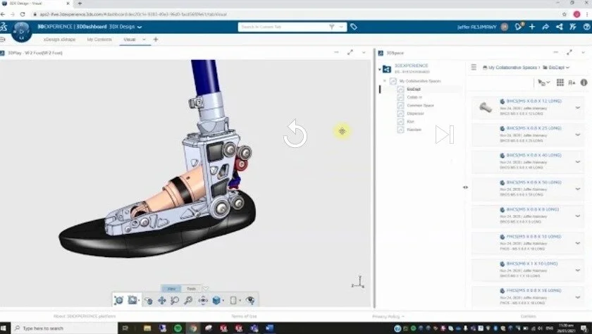Collaborative Design through the 3DEXPERIENCE platform