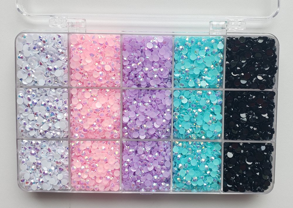 Mint Fishbowl Beads — Kawaii Kitten Shop