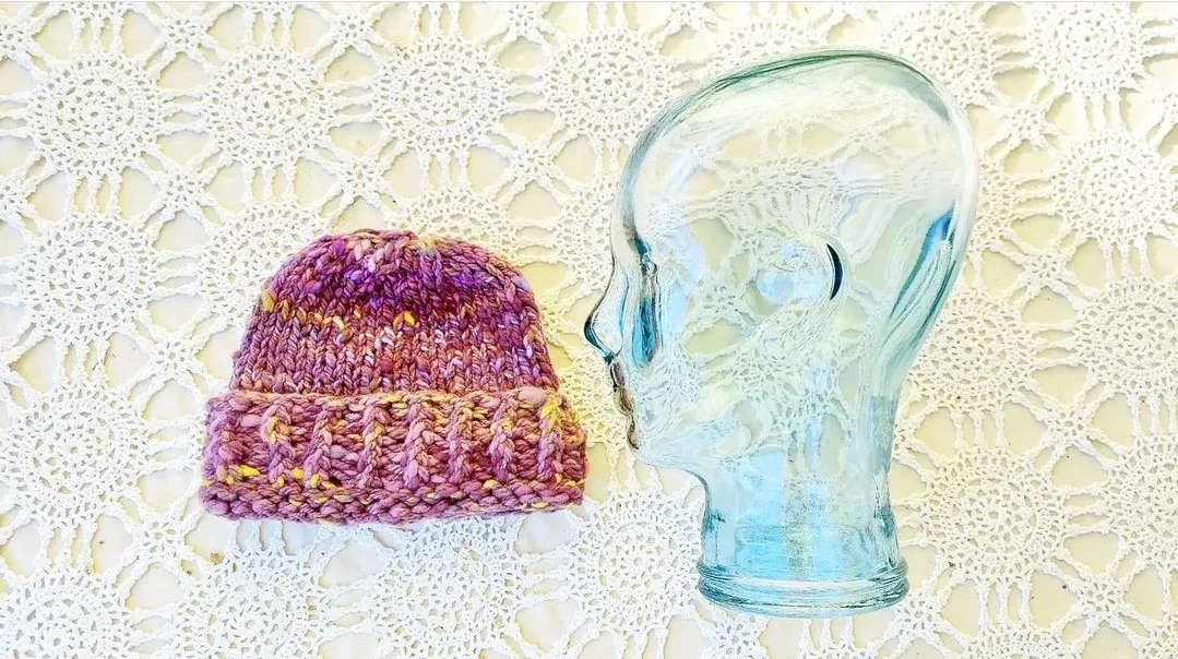 Pink Lady Knit Beanie