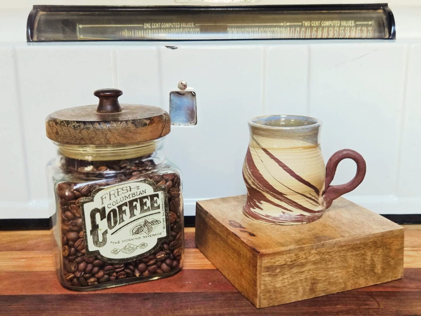 Exposed Marbled Teacup (8oz)