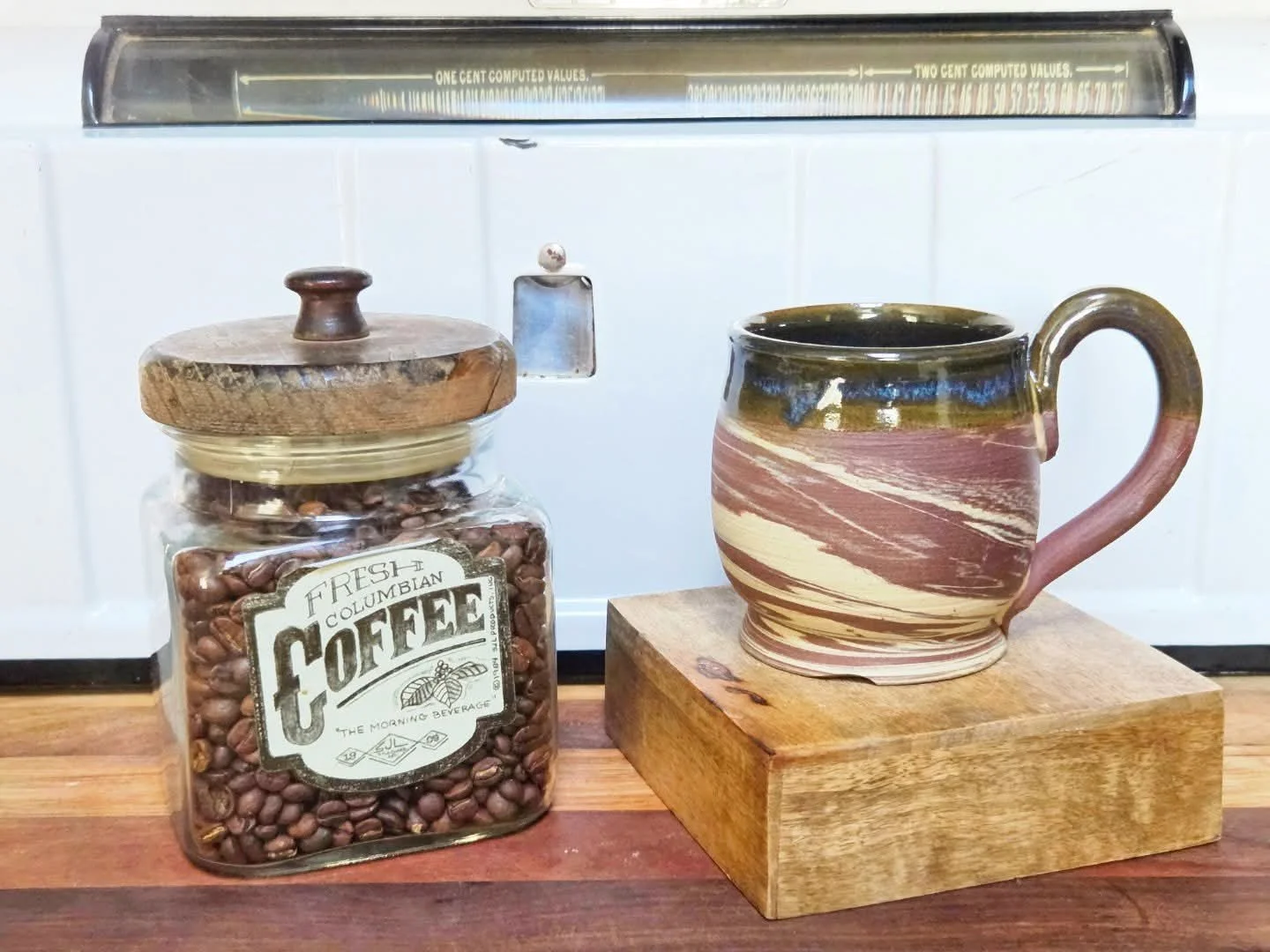 Exposed Marbled Large Mug (16oz)