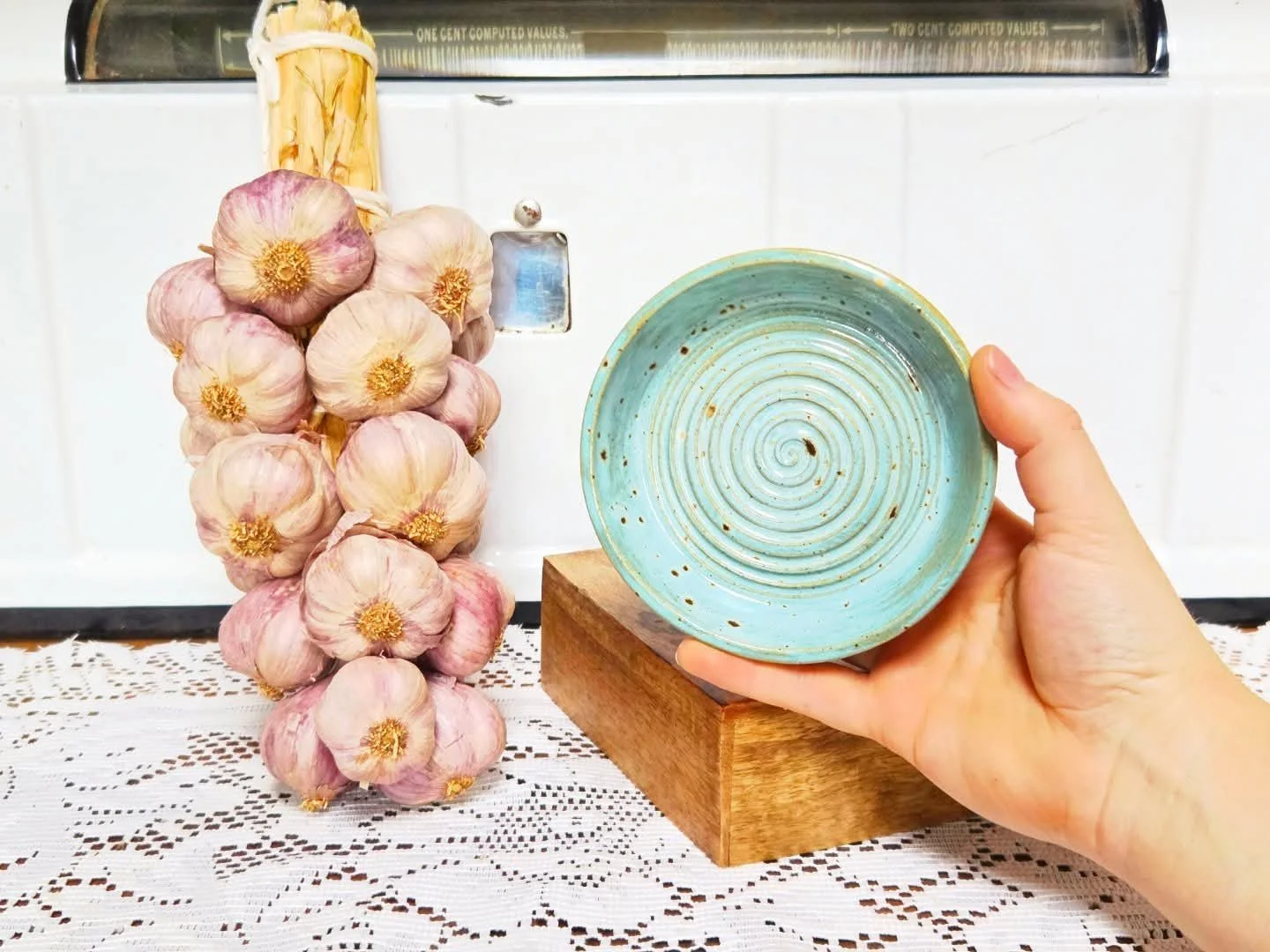 Blue Speckled Grater