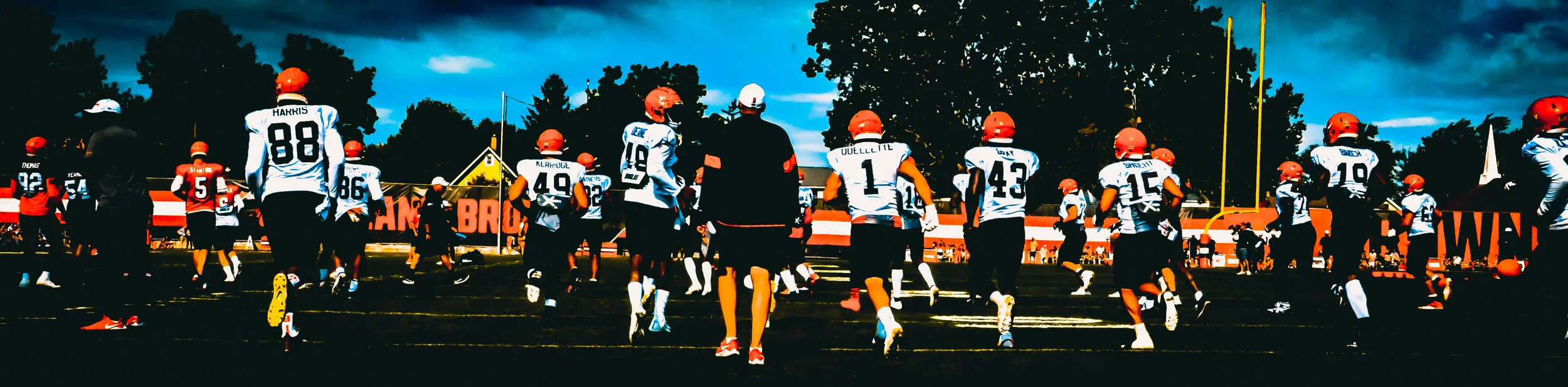 NFL Cleveland Browns. Pre-season. Sports