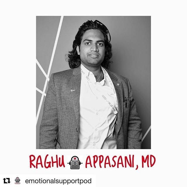 Our founder Raghu Appasani, MD spoke on @emotionalsupportpod with @alessandratorresani .... .... ....
After taking a quick EmotionAL pause, I am so thankful Raghu came over for a little zoom chat. We discuss his fantastic organization, Minds Foundati