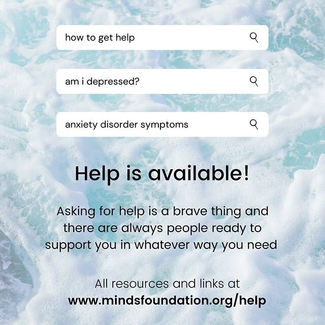 Help is always available. Check out the new &lsquo;Get Help&rsquo; highlight on our page to access resources, or visit our website&rsquo;s Get Help page for extended international resources (link as in post). Stay tuned for more curated mental health