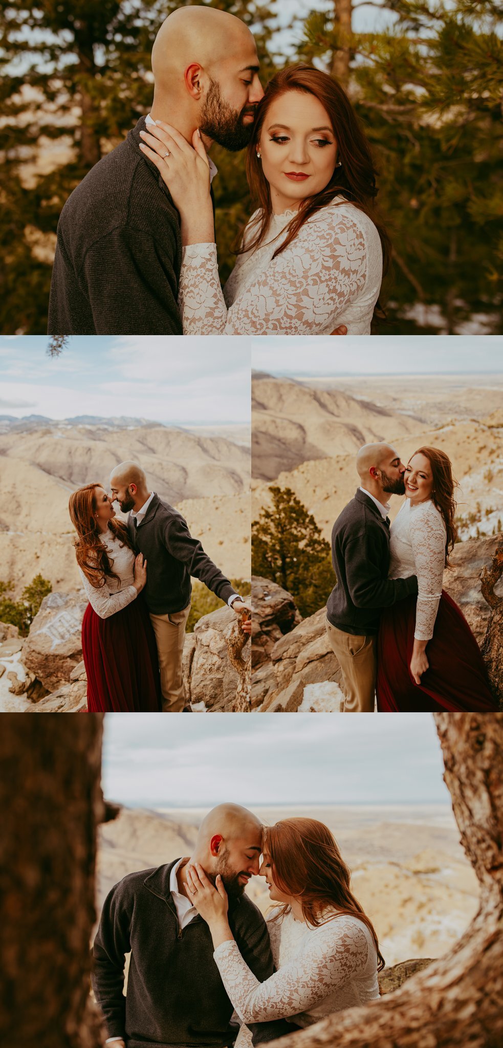 Winter Engagement Photos // Lookout Mountain in Golden, ColoradoWinter Engagement Photos // Lookout Mountain in Golden, Colorado