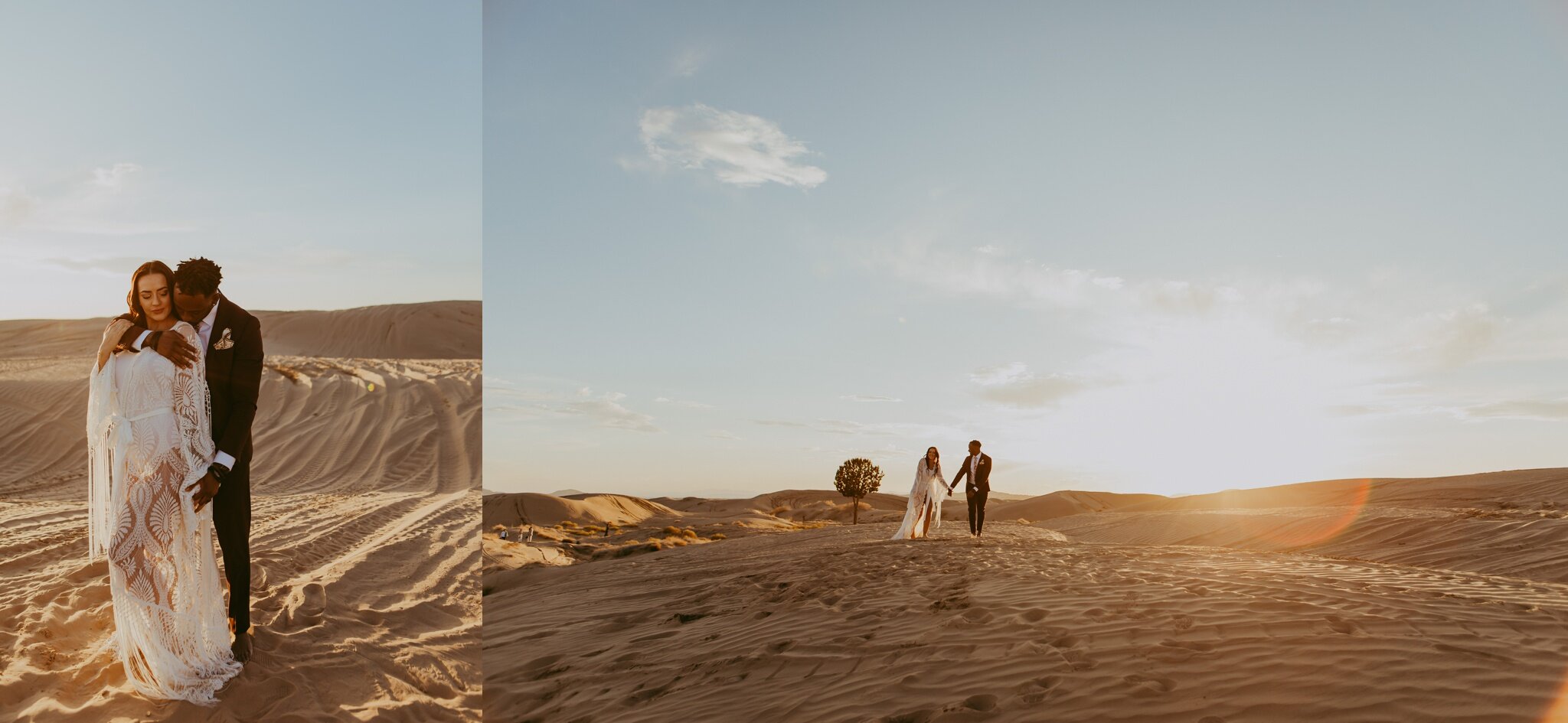 Little Sahara, Utah Desert Sand Dunes Elopement