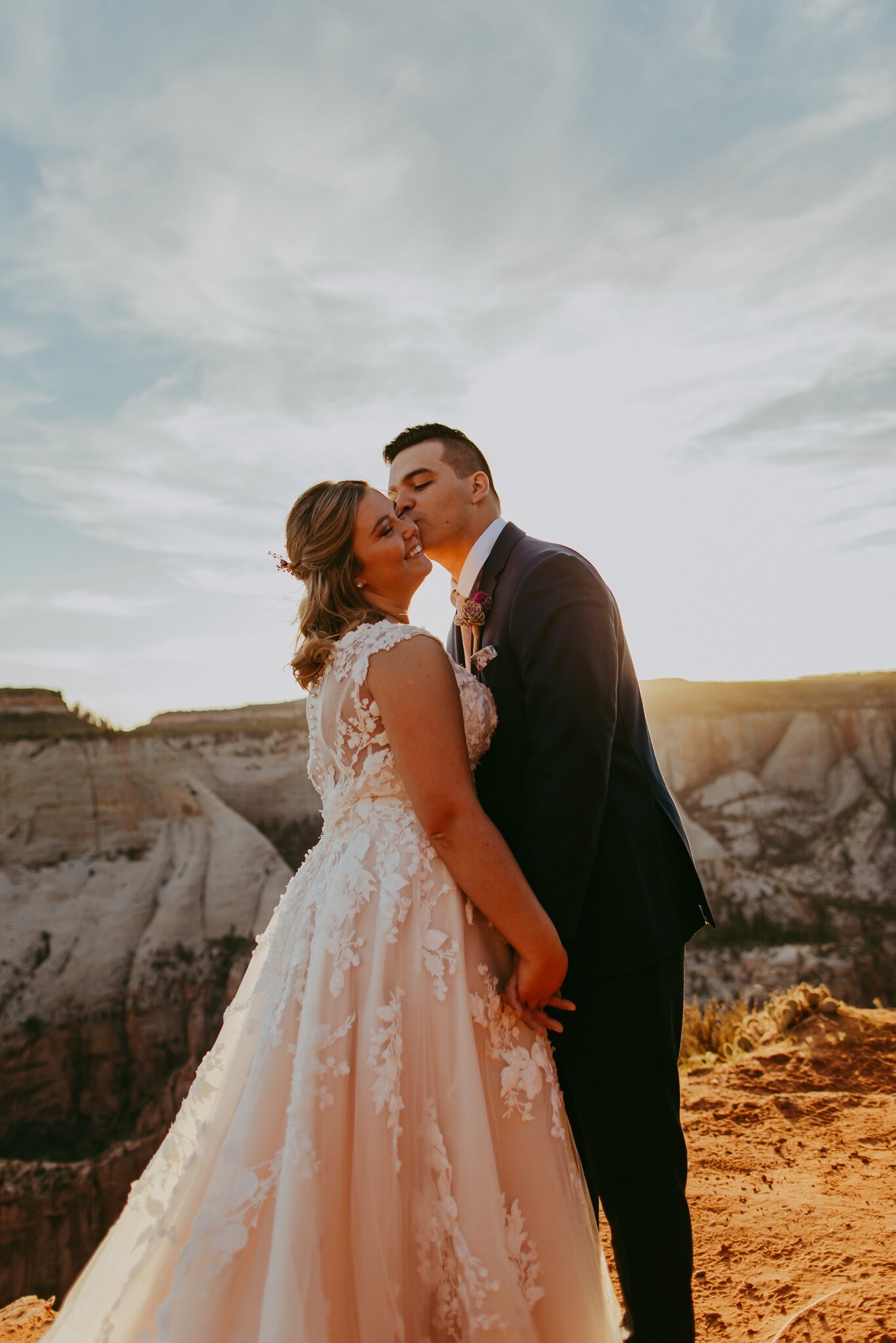 Zion National Park Elopement - Observation Point, Utah